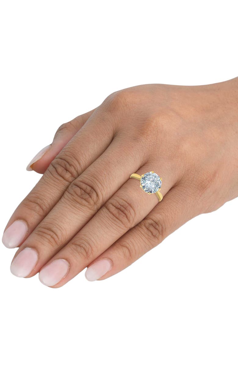 Bliss Diamond 1 1/2 Ct Solitaire Diamond Micro Prong Engagement Ring 14k Gold Lab Grown, Alternate, color, 