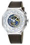 Marchese WorldTimer Leather Strap Watch, 44mm