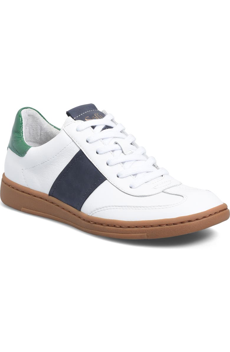 Söfft Ruby Sneaker, Main, color, White/Navy