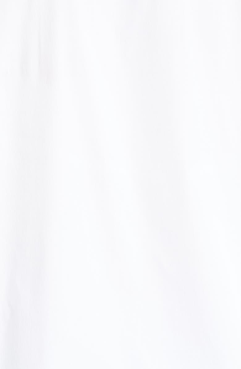 Fabiana Filippi Bead Trim Stretch Poplin Shirt, Alternate, color,