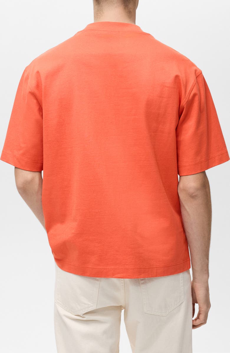 MANGO Boxy Cotton T-Shirt, Alternate, color, 