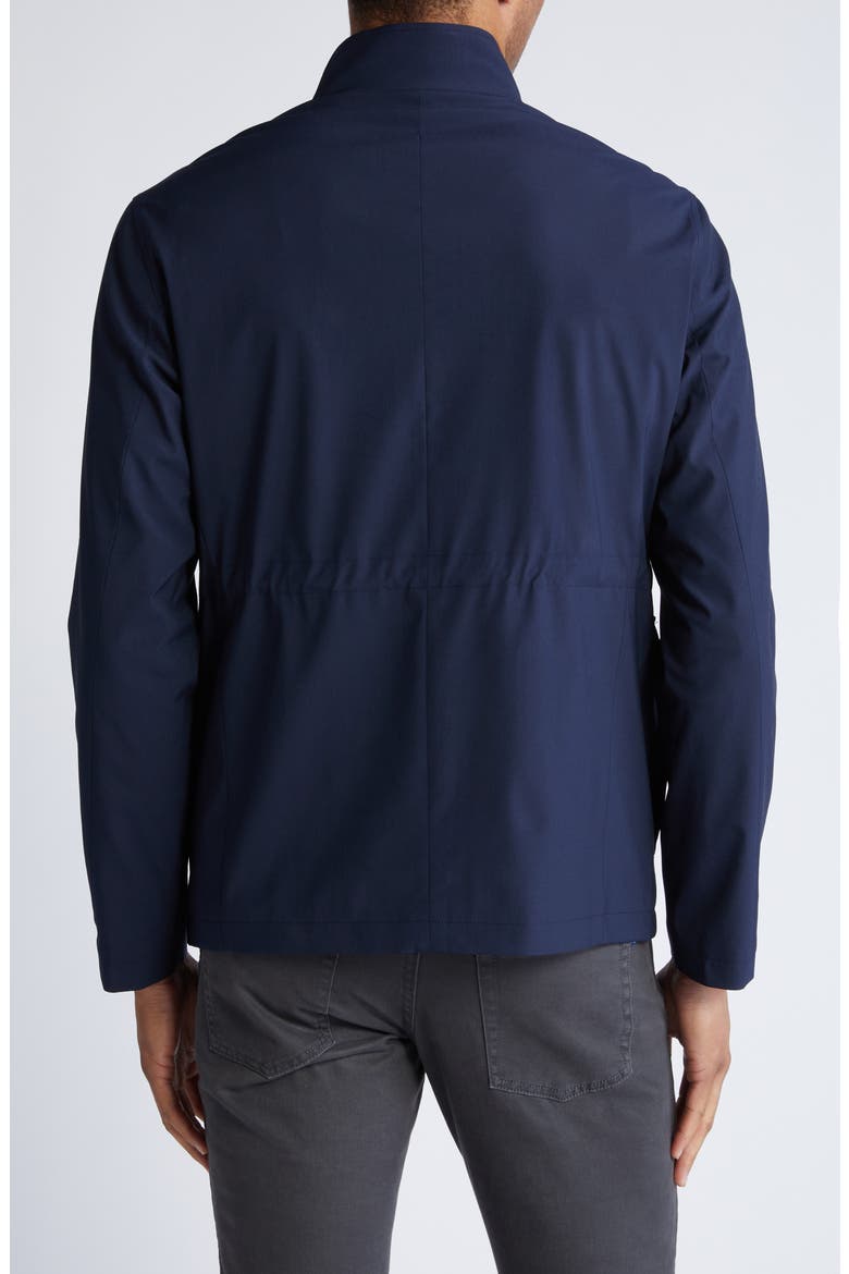 Excursionist Water Resistant Wool Coat, Alternate, color, NAVY