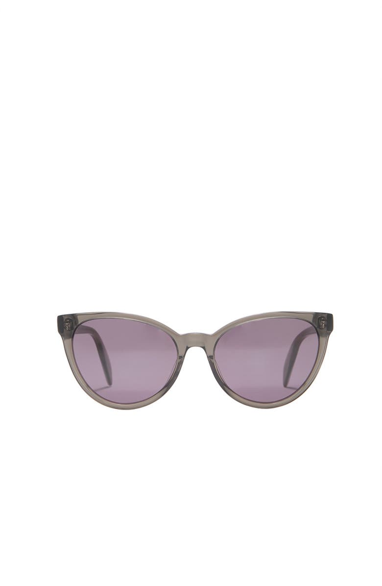 McQueen 55mm Cat Eye Sunglasses, Alternate, color,
