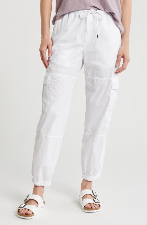 Stretch Poplin Cargo Pants