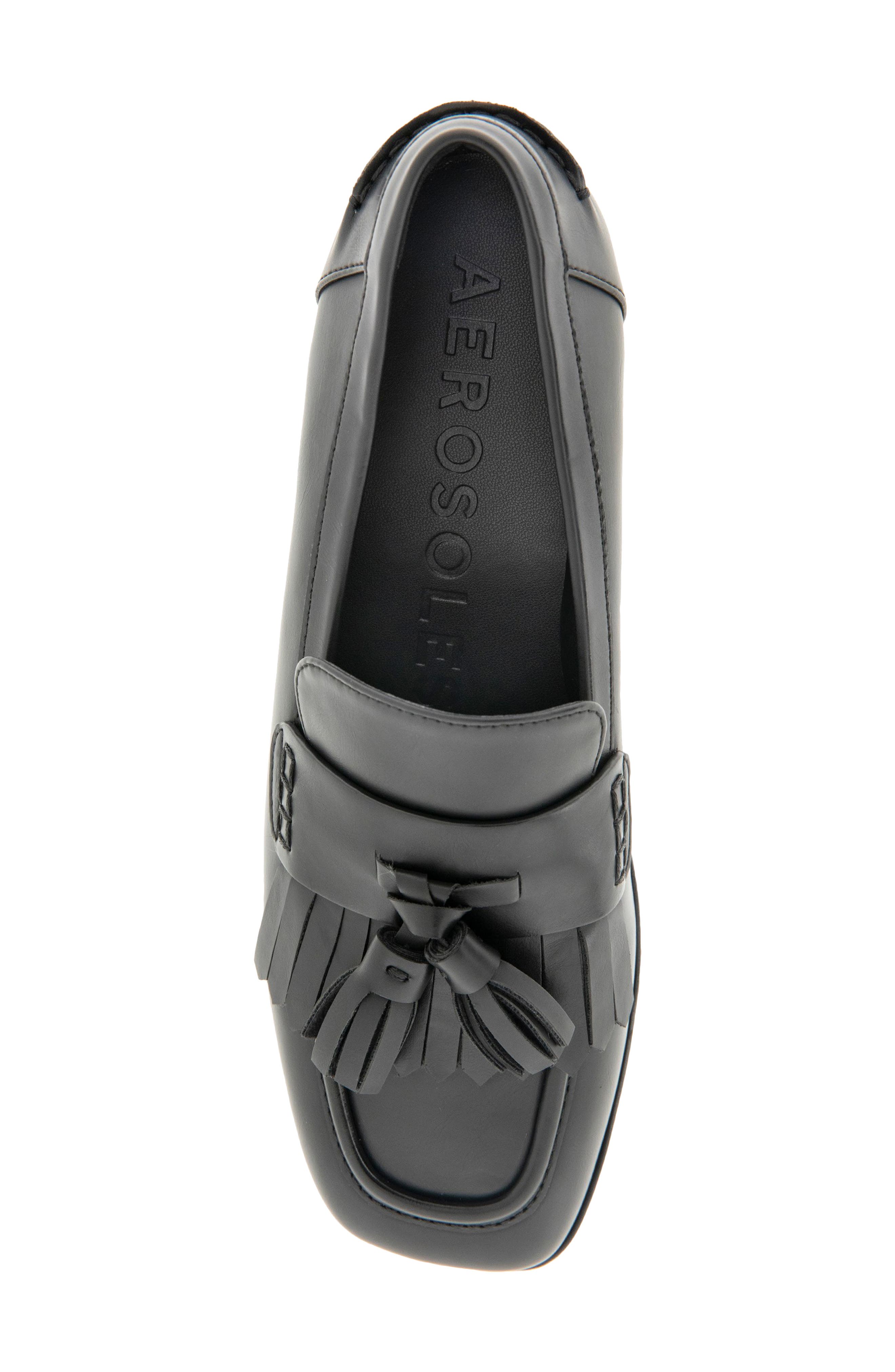 Aerosoles Chaeli Block Heel Pump, Alternate, color, Black