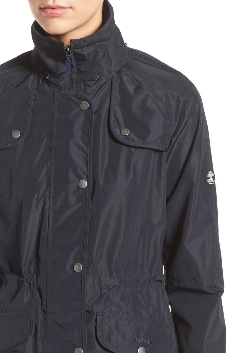 Barbour Trevose Waterproof Hooded Jacket, Alternate, color, 