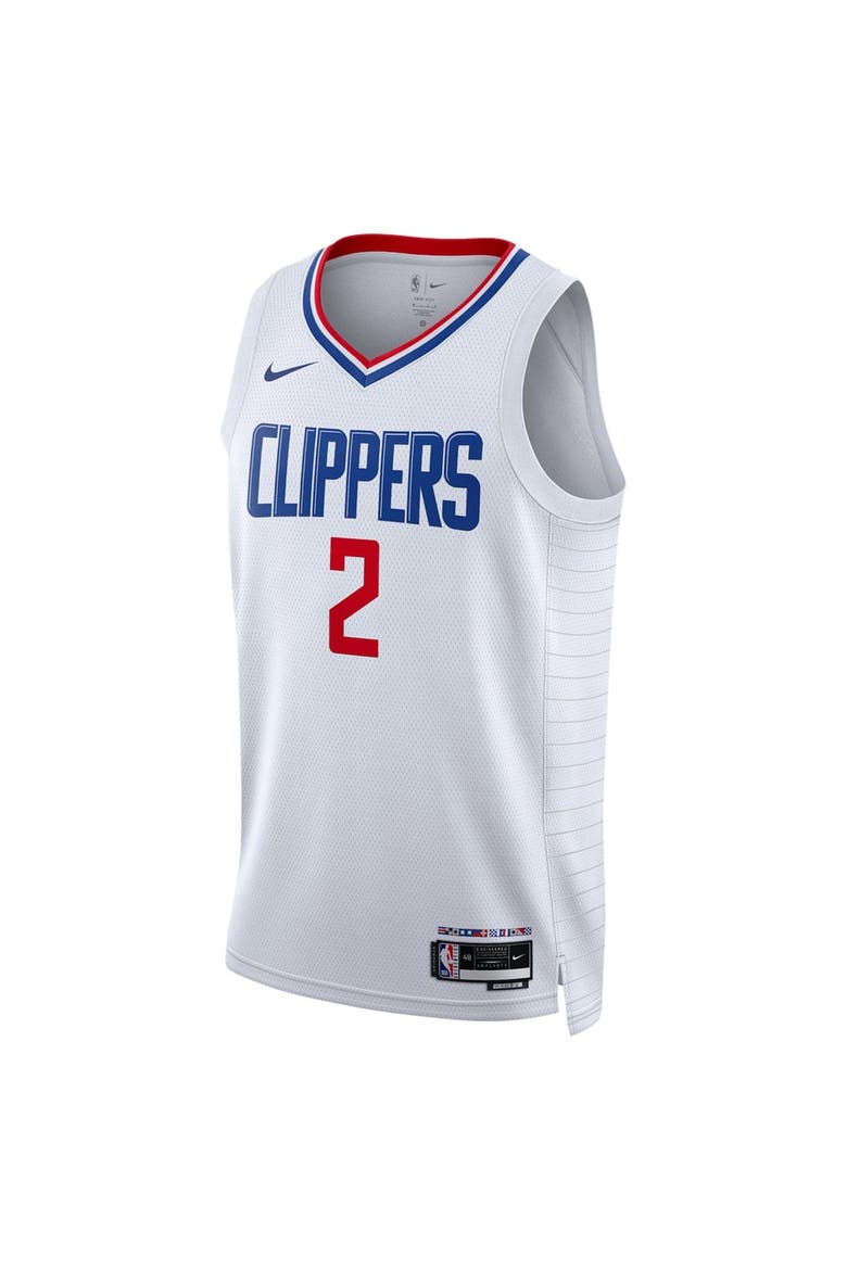 Unisex Nike Kawhi Leonard White LA Clippers Swingman Jersey - Association Edition, Alternate, color, White