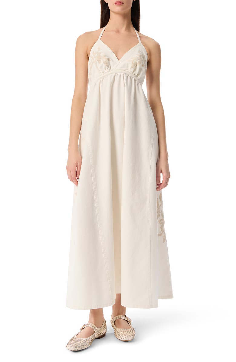 Robert Rodriguez Neakita Halter Dress, Main, color, Snow White