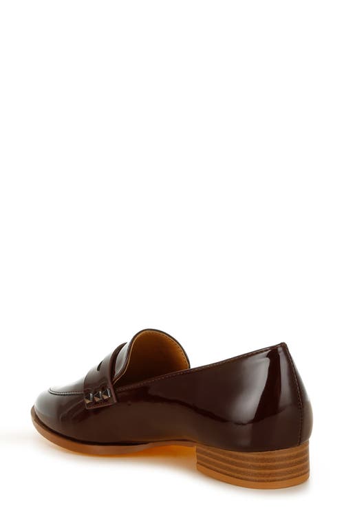 Rag & Co Noshiya Penny Loafer In Brown