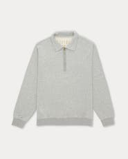 Fortela Cotton Zip-Up Sweatshirt