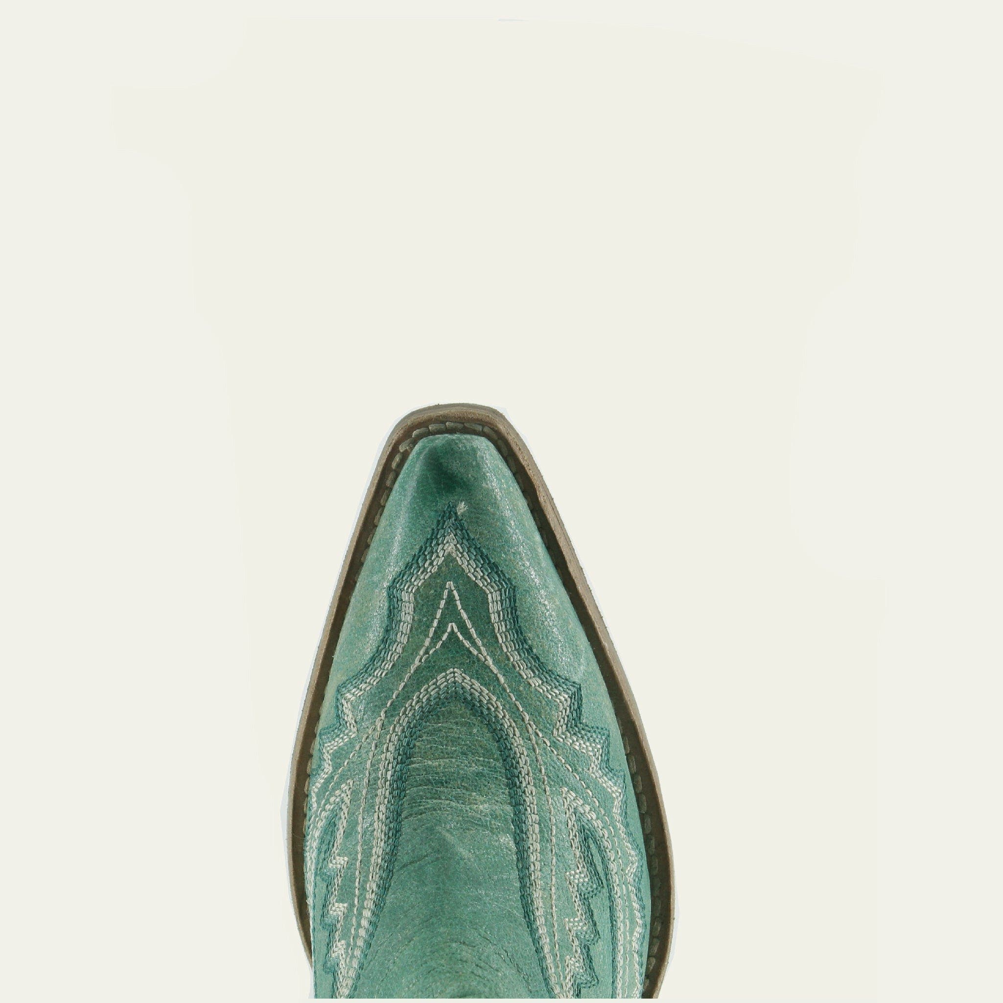 Buck & Brana Eleanor Leather Boots, Alternate, color, Turquoise