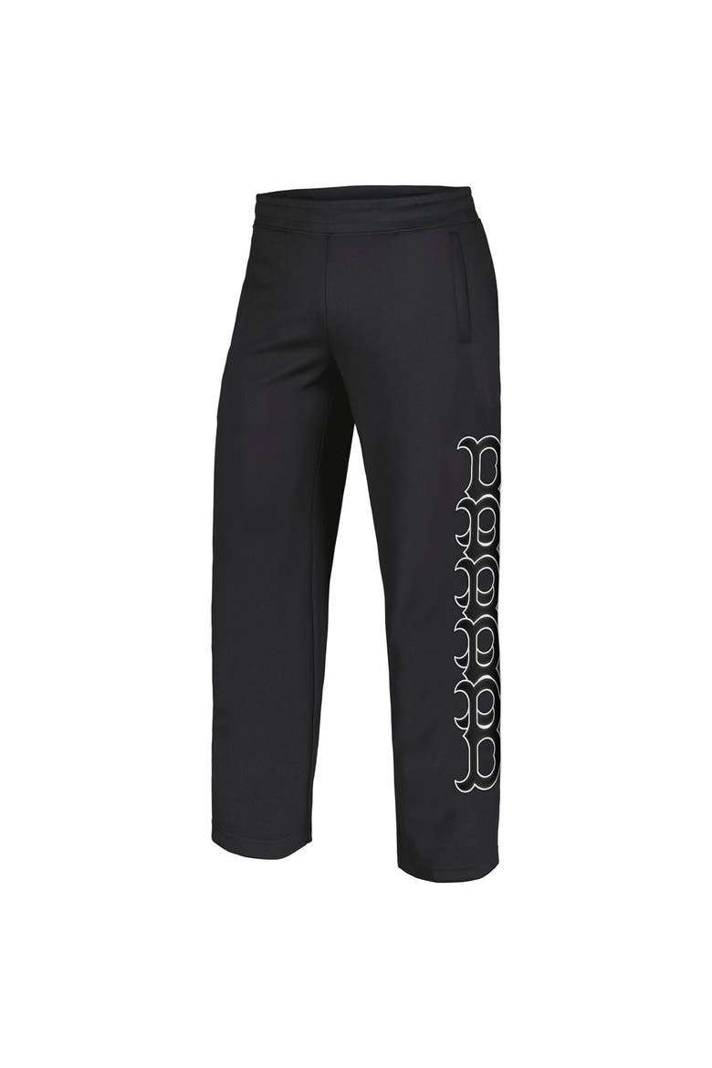 Men's PLEASURES Black Boston Red Sox Pitcher Track Pants, Alternate, color, Black