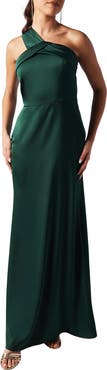 Coast Asymmetric Neck Maxi Dress