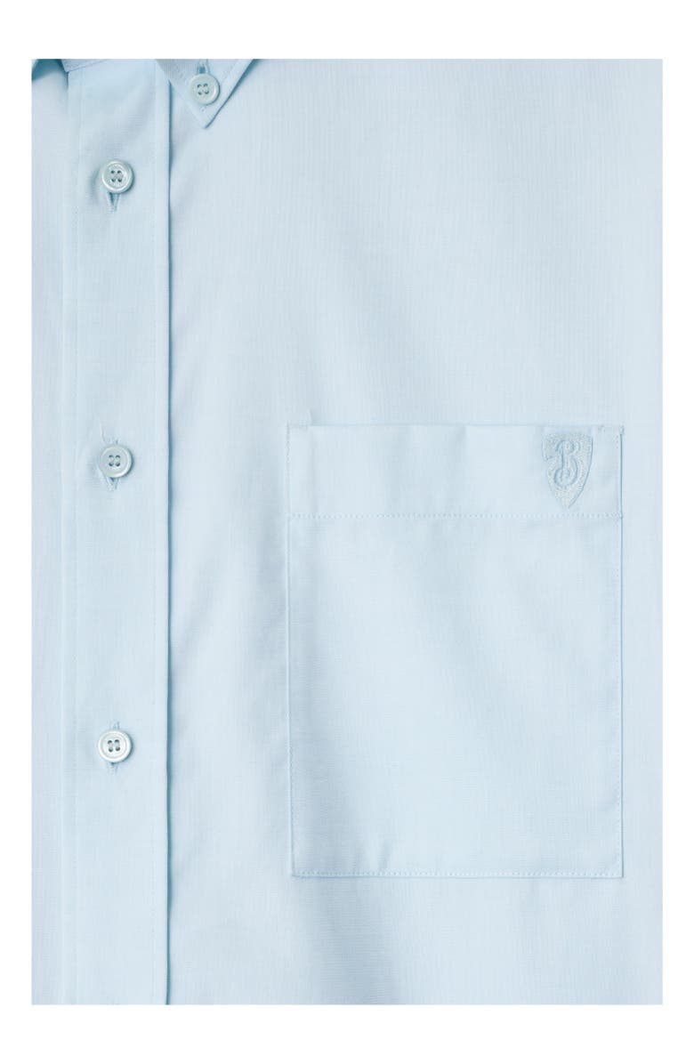 Burberry Relaxed Fit Cotton Oxford Shirt, Alternate, color, 