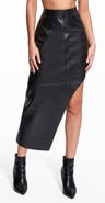 AS by DF Fallon Recycled Leather Skirt