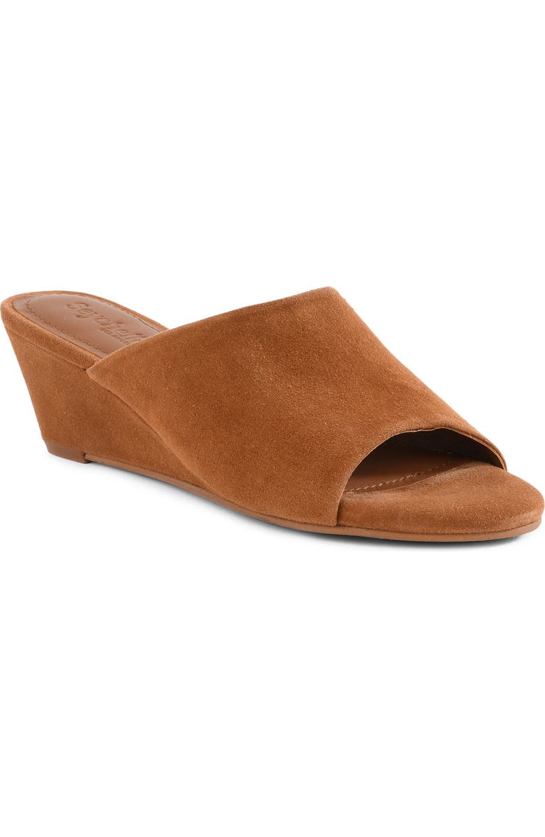 Seychelles Isn't She Lovely Wedge Slide Sandal, Main, color, Tan