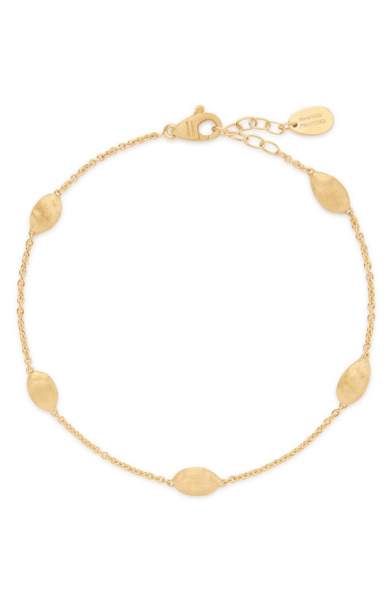 Marco Bicego Siviglia Station Bracelet, Main, color, 18K Gold