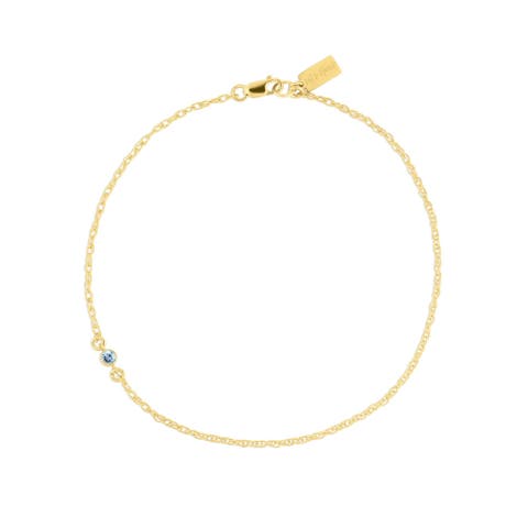 Something Blue Anklet
