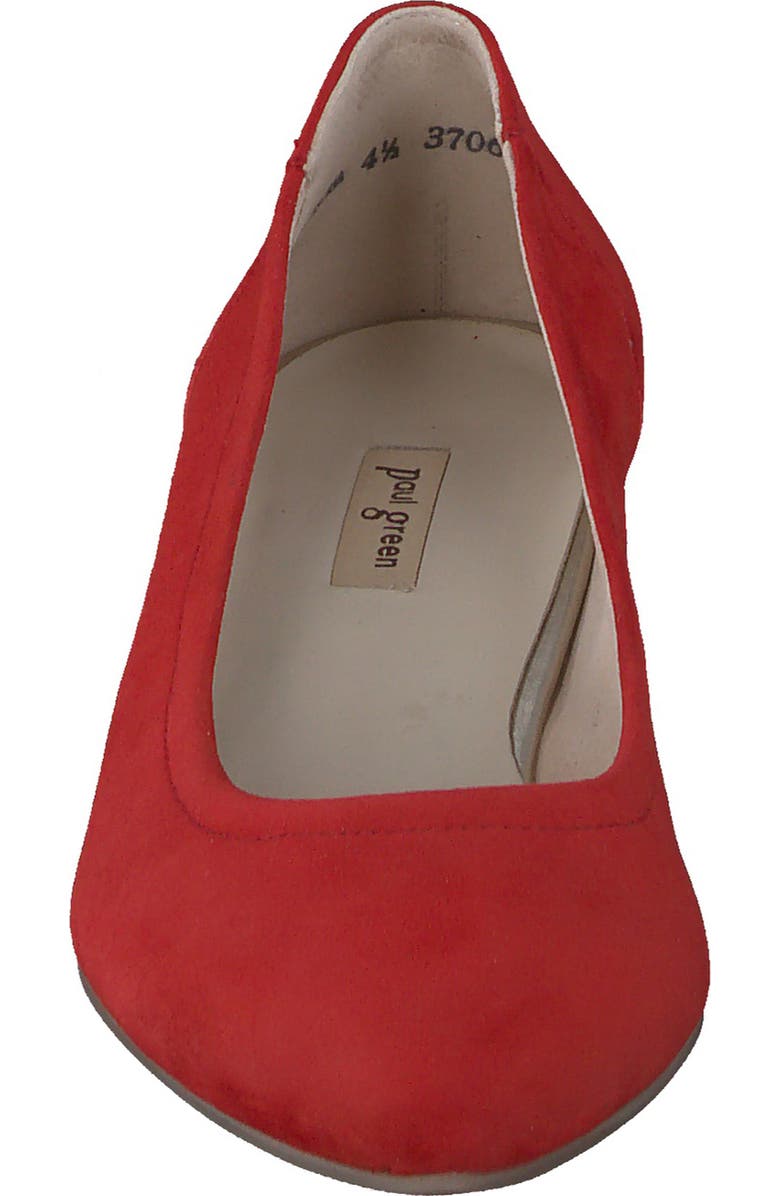 Paul Green Yvette Pointed Toe Pump, Alternate, color, Salsa Suede