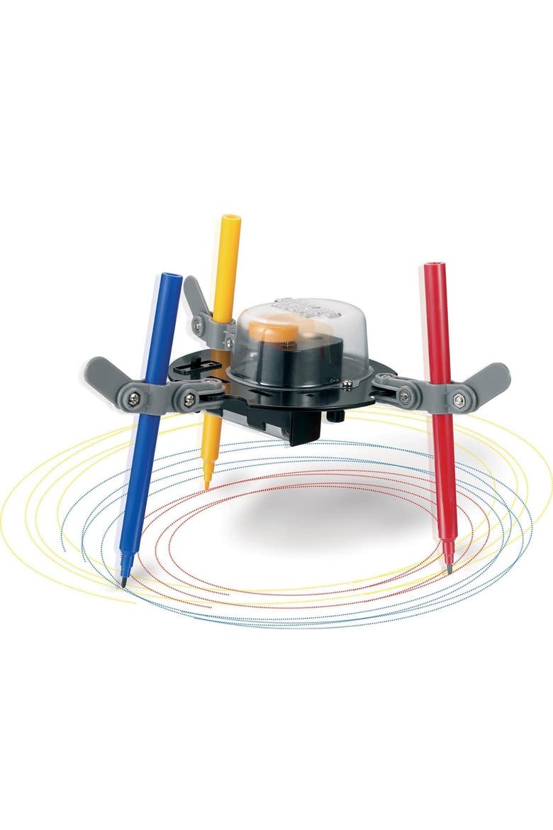 KidzRobotix Doodling Robot DIY Kit, Build A Robot That's An Artist, 8+, Alternate, color, Multicolored