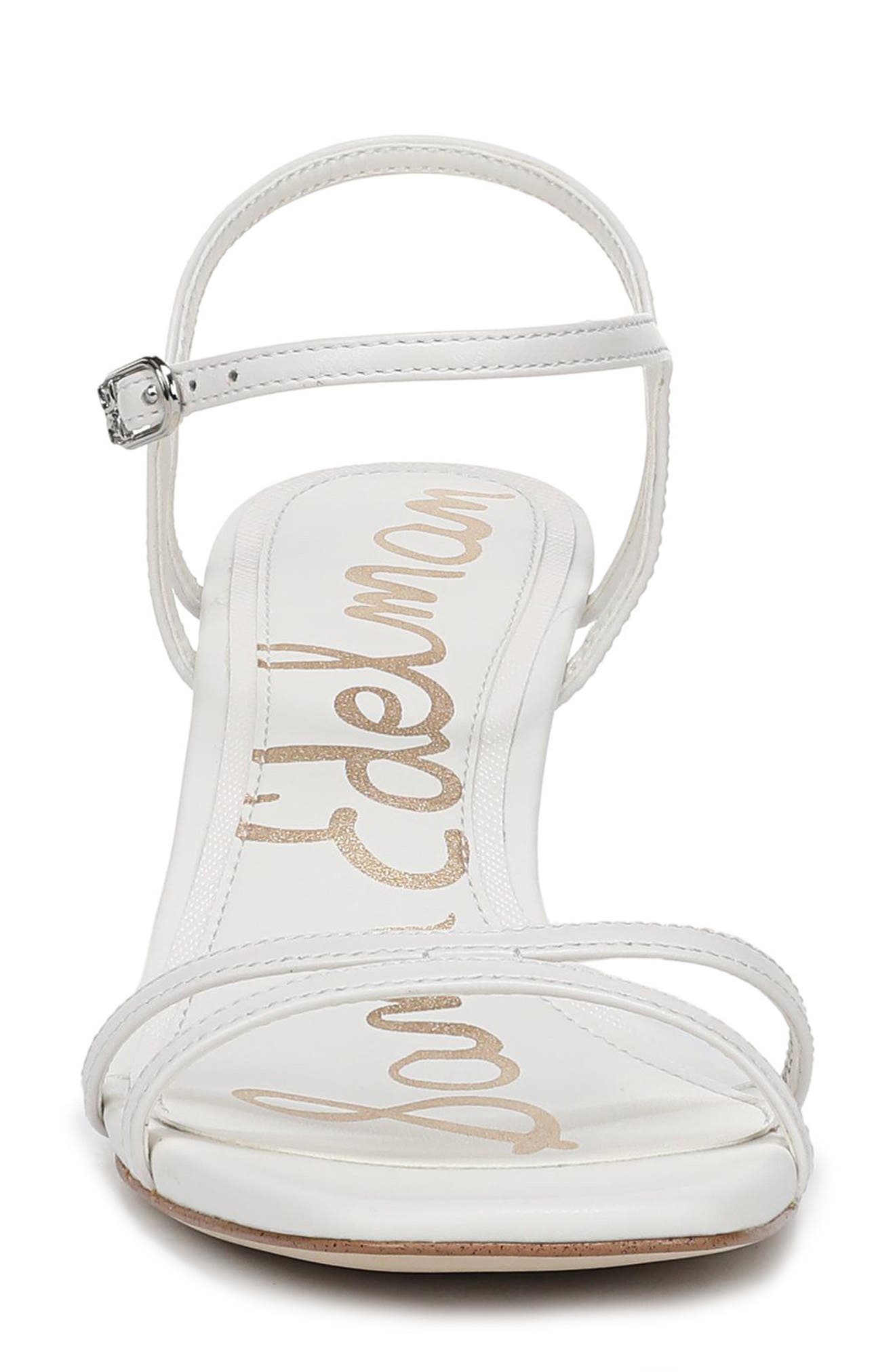 Presley Strappy Sandal, Alternate, color, BRIGHT WHITE