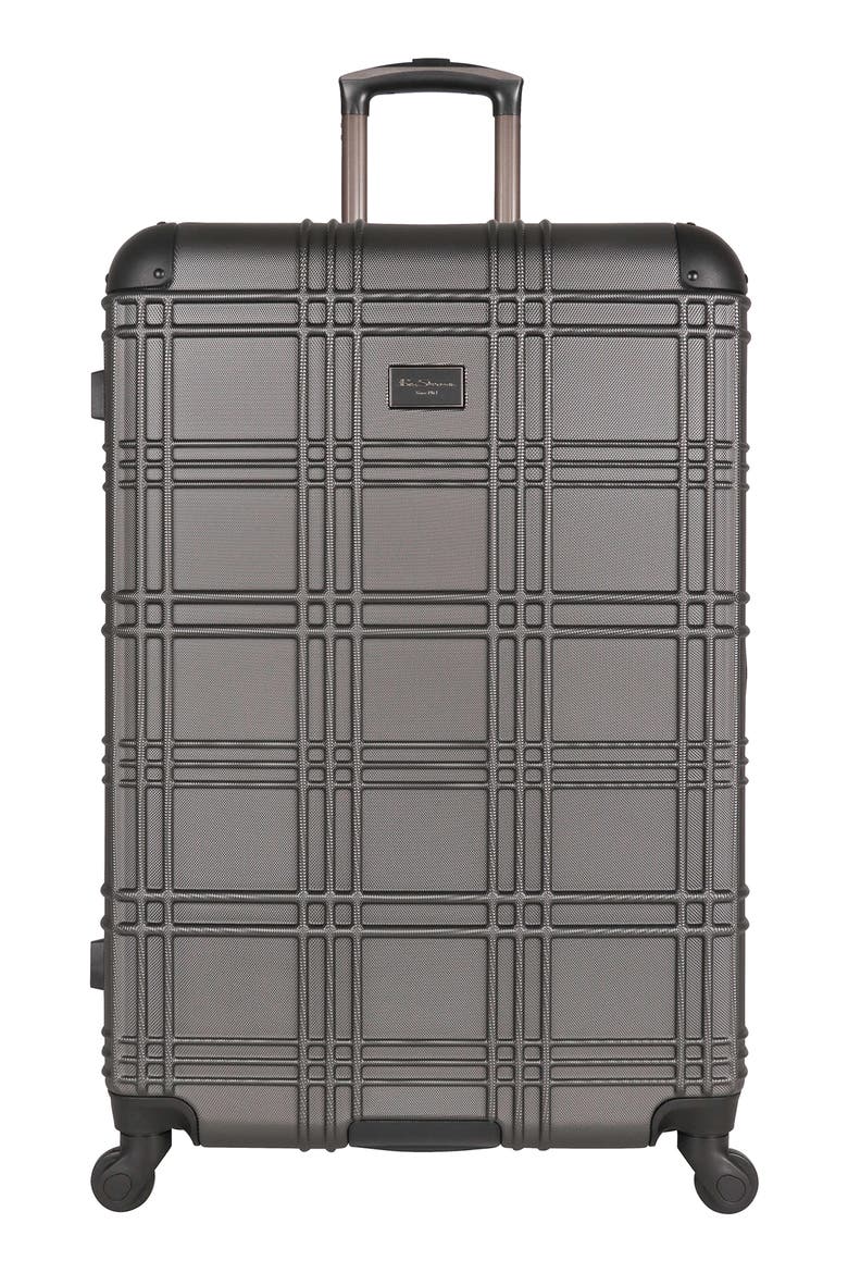 Nottingham 28" Lightweight Hardside Spinner Luggage, Main, color, CHARCOAL