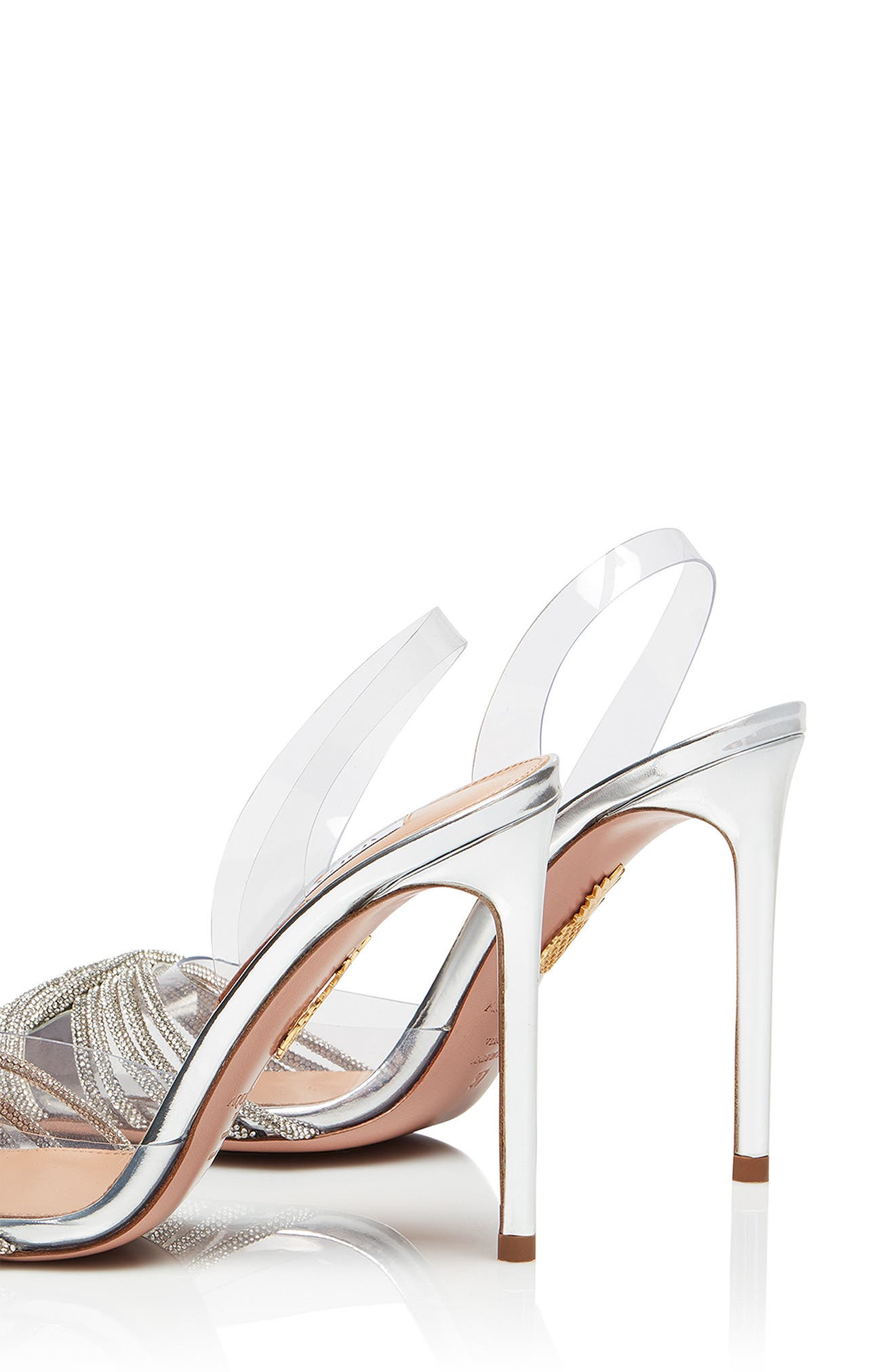 Aquazzura Gatsby Slingback Pump, Alternate, color, 
