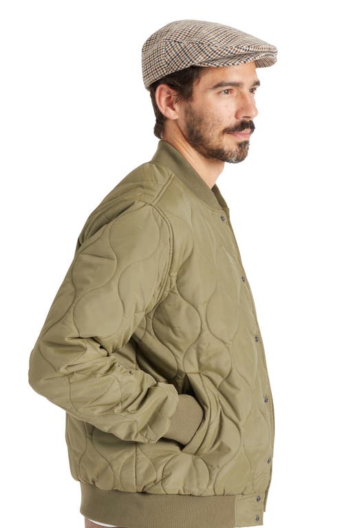 Brixton Hooligan Herringbone Driving Cap