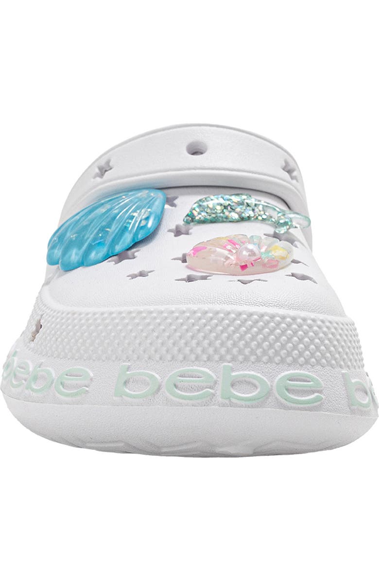 bebe Kids' Caetana Clog, Alternate, color, White