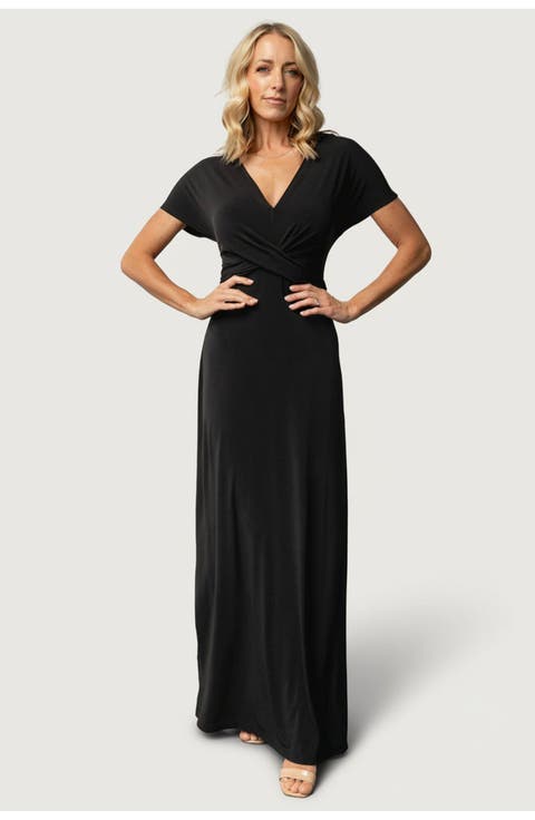 Annaeli Cross Front Maxi Dress