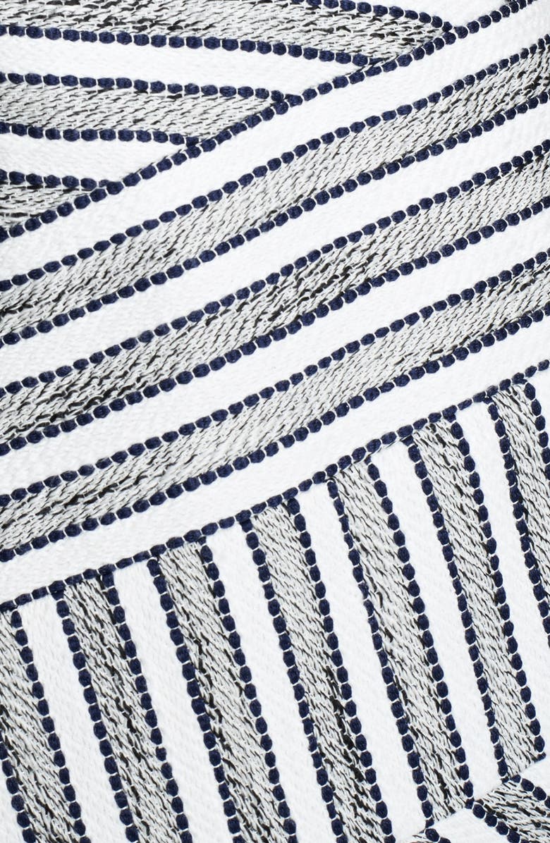 3.1 Phillip Lim Chevron Detail Full Skirt Dress, Alternate, color, 