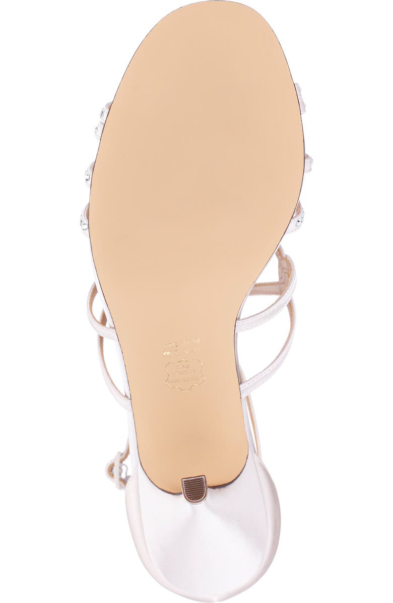 Nina Aniela Ankle Strap Sandal, Alternate, color, Ivory