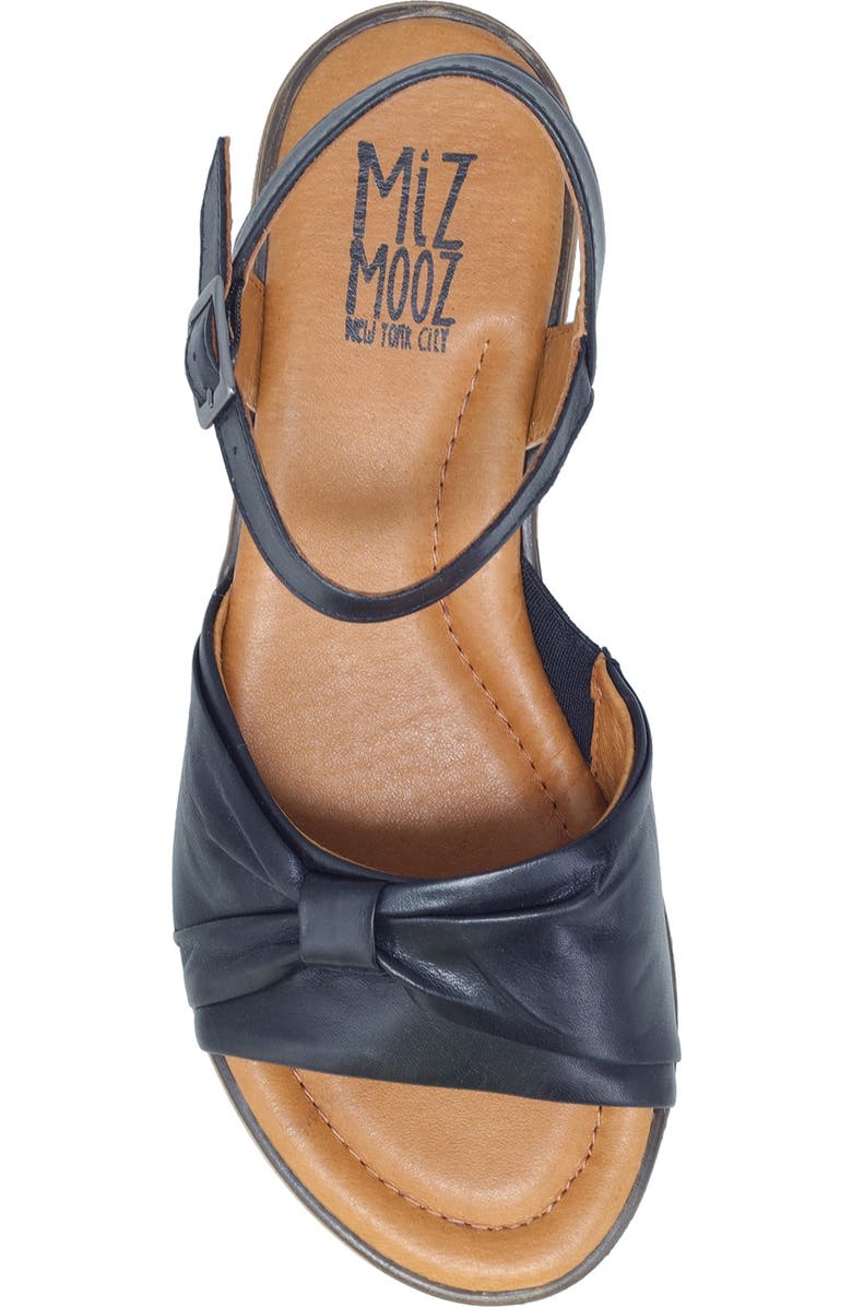 Miz Mooz Dorra Ankle Strap Sandal, Alternate, color, Black