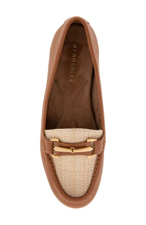 Shop Aerosoles Day Drive Bit Loafer In Natural Raffia