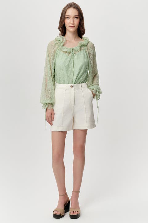 Jeremiah Zip Front Pocketed Denim Shorts