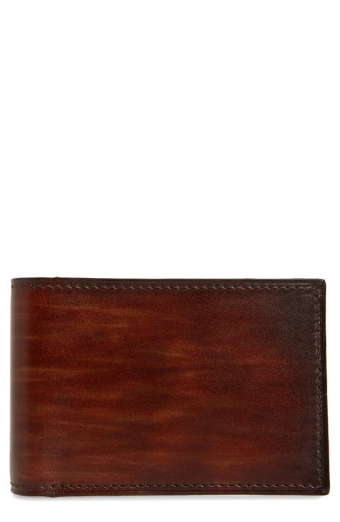 Slim Bifold Leather Wallet