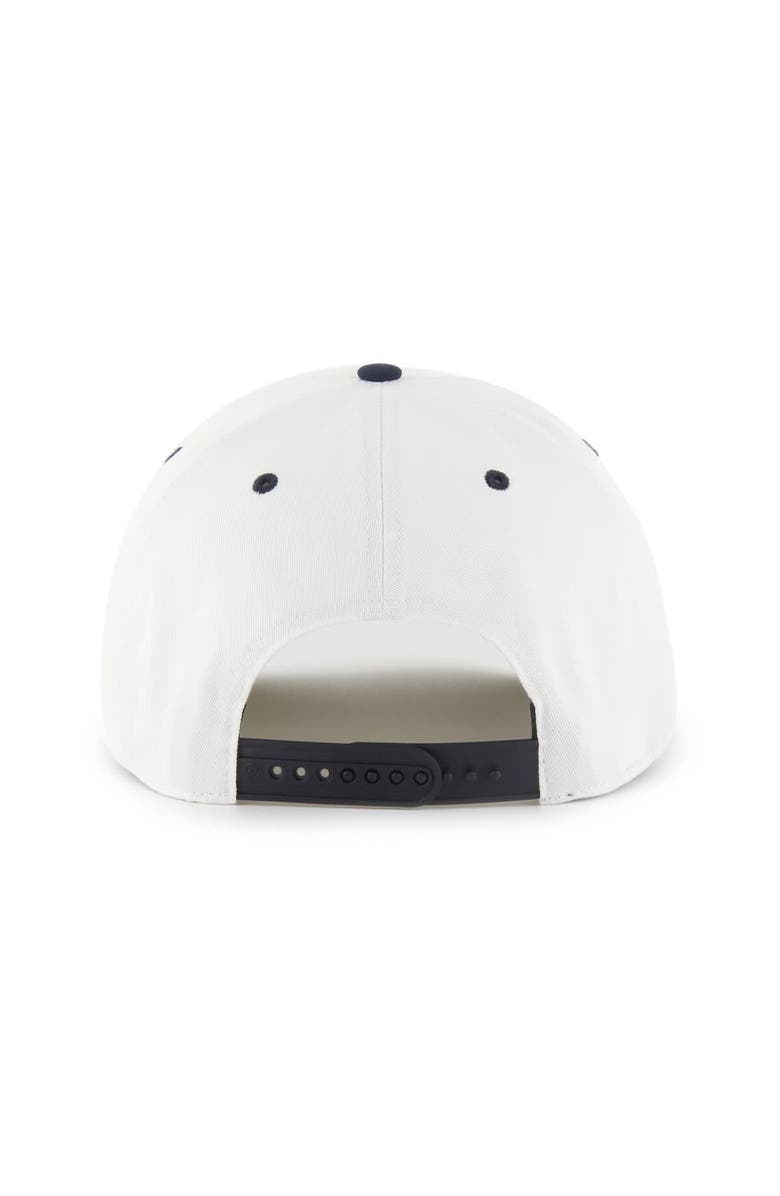 '47 Men's '47 White/Black Baltimore Ravens Roscoe Two-Toned Hitch Adjustable Hat, Alternate, color, 