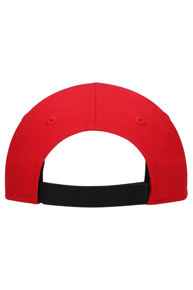 Toddler New Era  Scarlet/Black San Francisco 49ers  Arch COOLERA 9FORTY A-Frame Adjustable Hat, Alternate, color, Scarlet