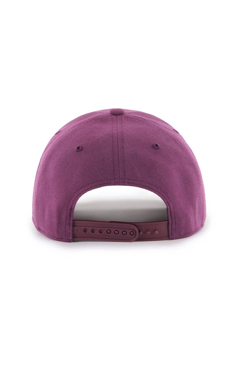 '47 Men's '47 Purple Anaheim Ducks Cold Zone MVP Adjustable Hat, Alternate, color, Purple