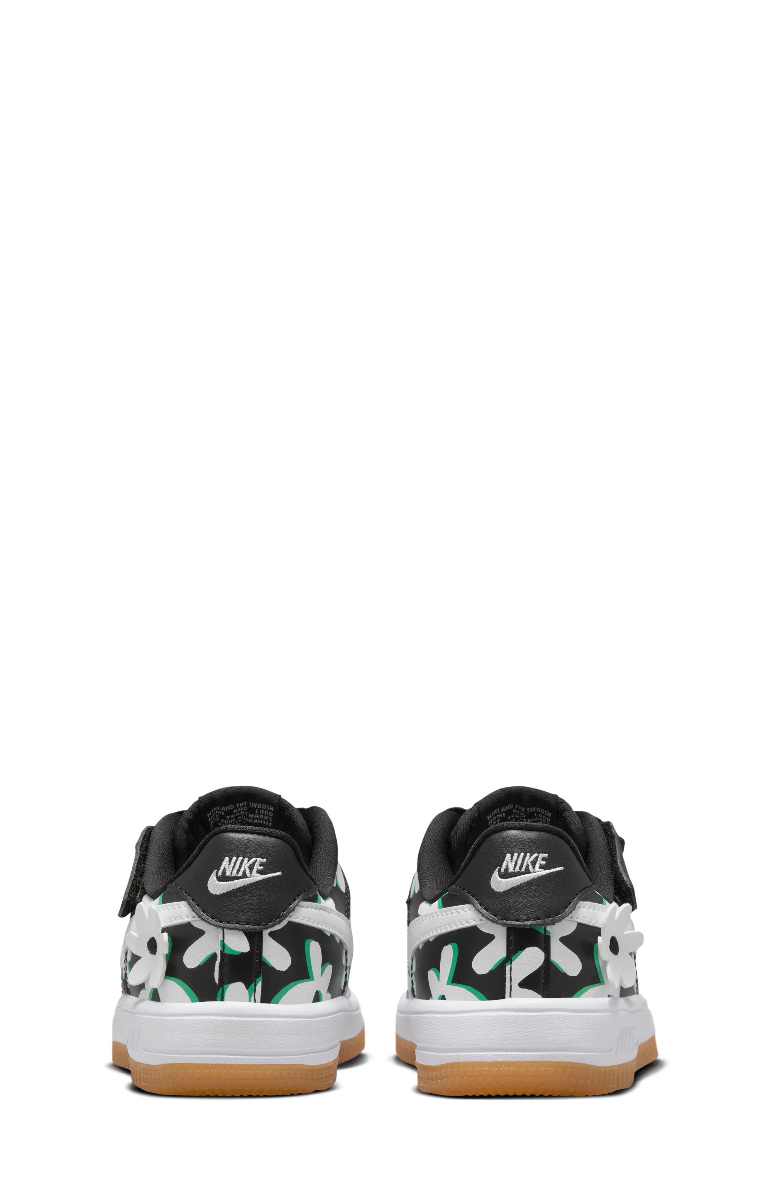 Nike Force 1 Low EasyOn LV8 Floral Sneaker, Alternate, color, 
