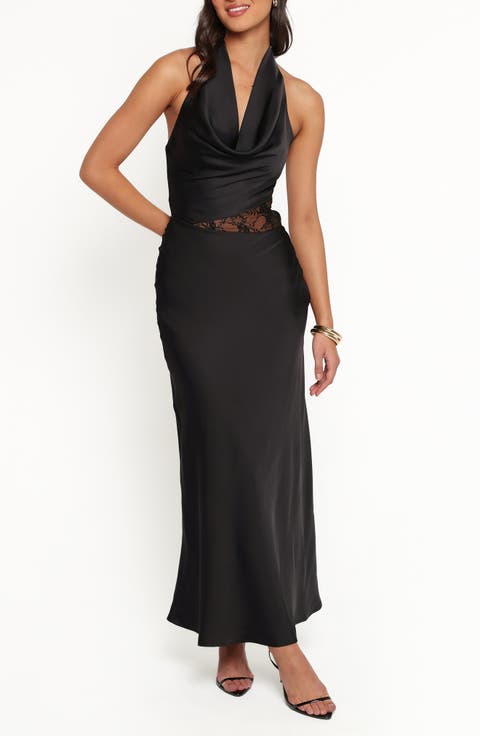 Jameela Halter-Neck Maxidress