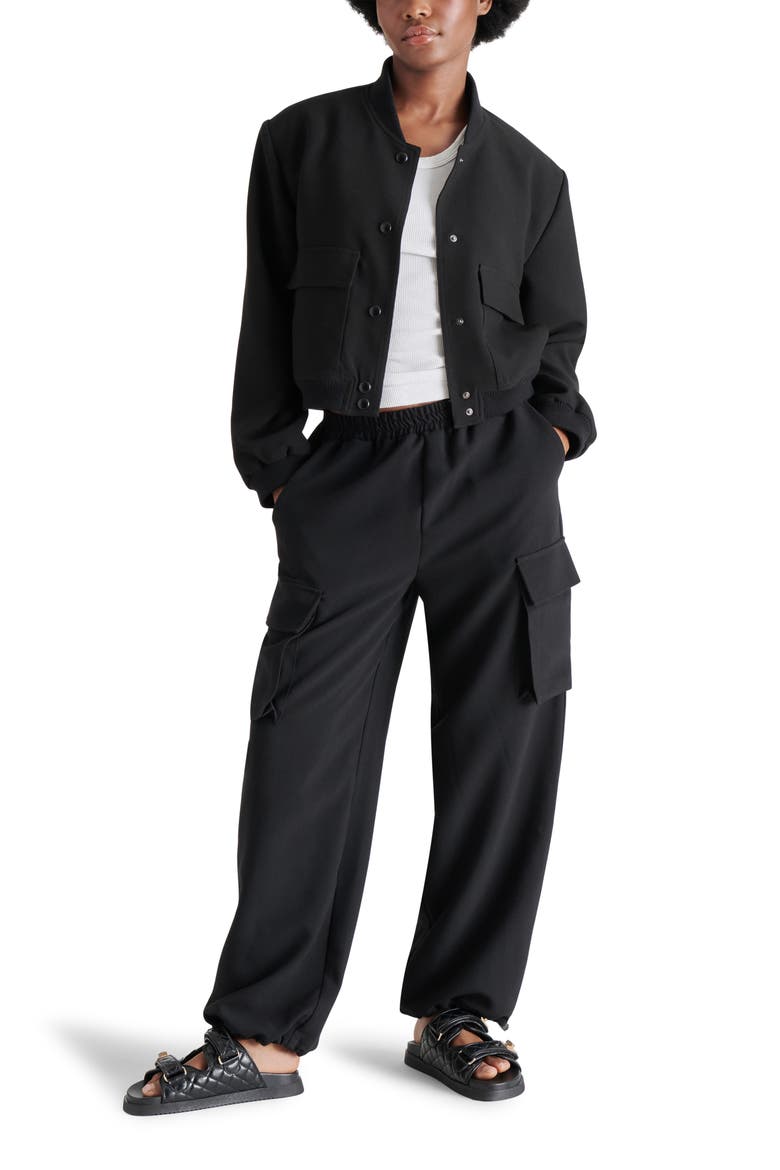 Themis Cargo Pants, Alternate, color, BLACK