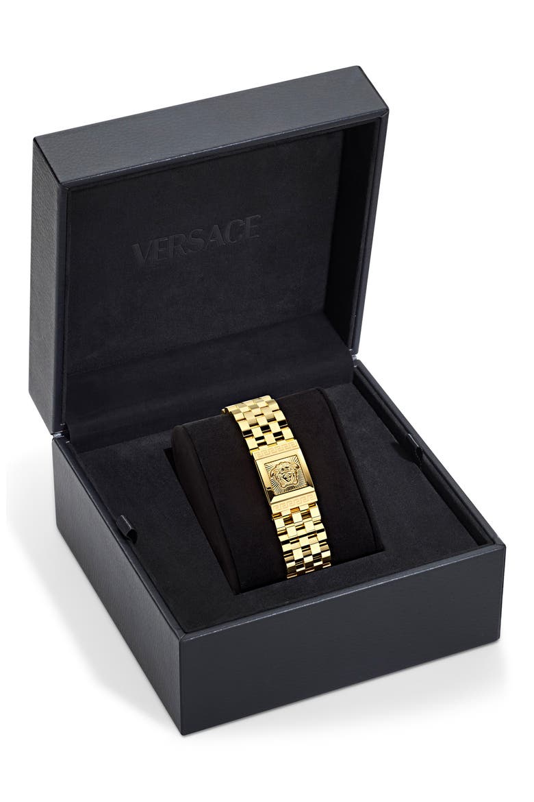 Reveal Bracelet Watch, 18mm x 25mm, Alternate, color, IP YELLOW GOLD