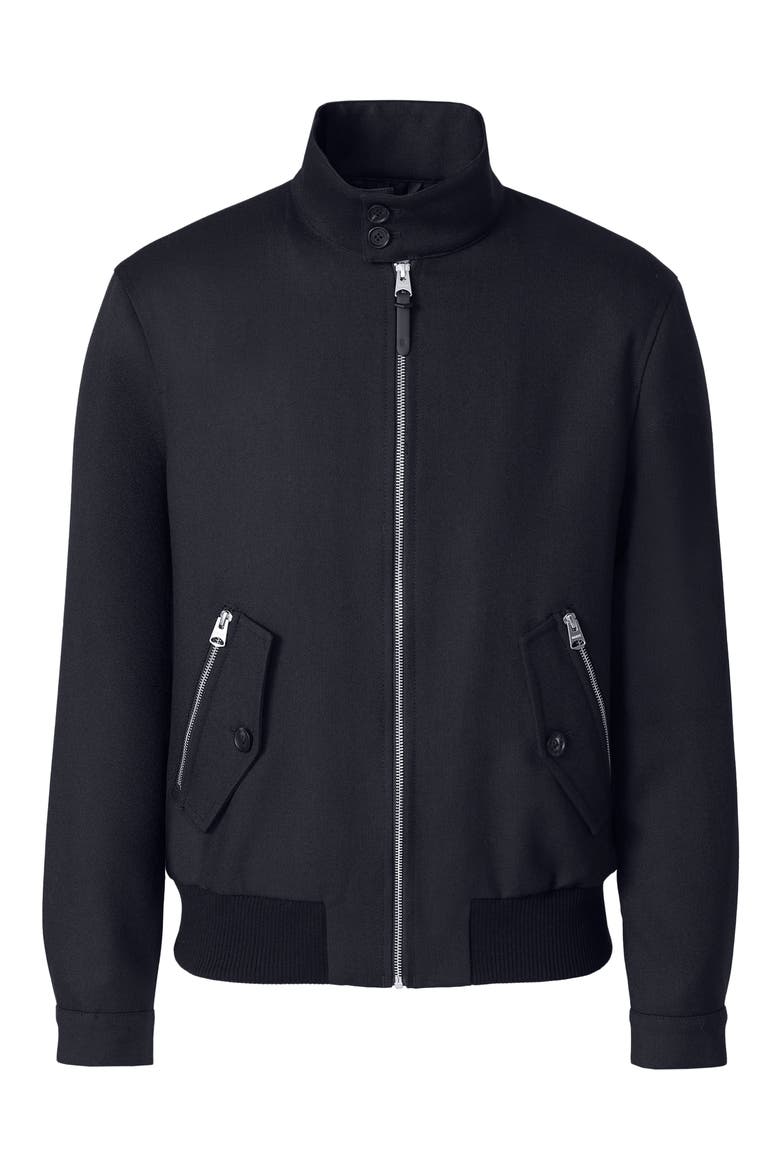 Royce Virgin Wool Gabardine Jacket, Alternate, color, NAVY