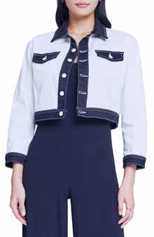 Koda Colorblock Crop Jacket