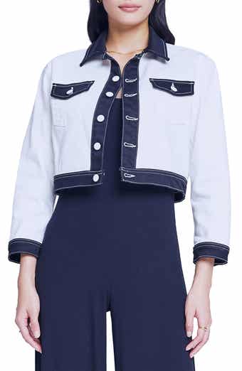 Koda Colorblock Crop Jacket
