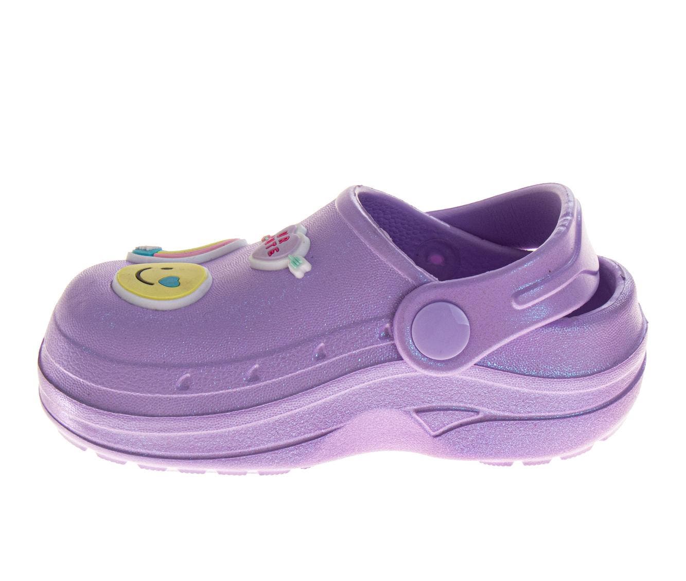 SweetHearts Candy Rainbow Clogs Girls 5-10, Alternate, color, Purple