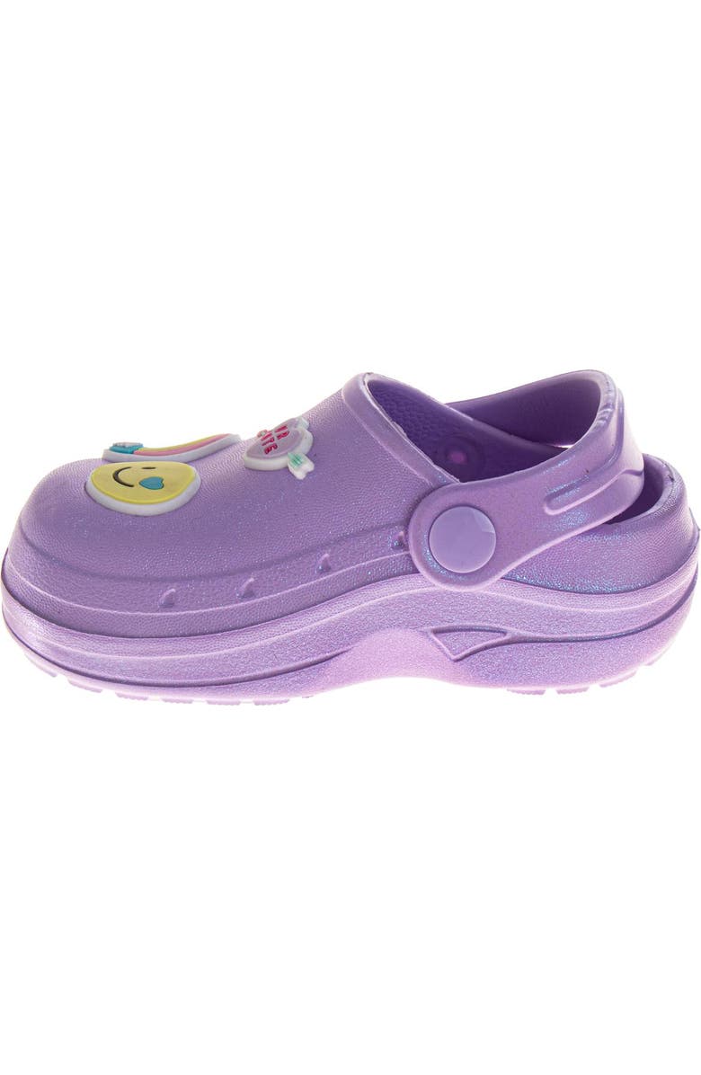 SweetHearts Candy Rainbow Clogs Girls 5-10, Alternate, color, Purple