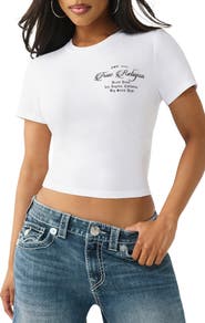 True Religion Crystal Buddha Baby T-Shirt