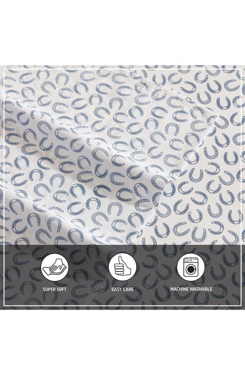 Wrangler Horseshoe Sheet Set In Blue